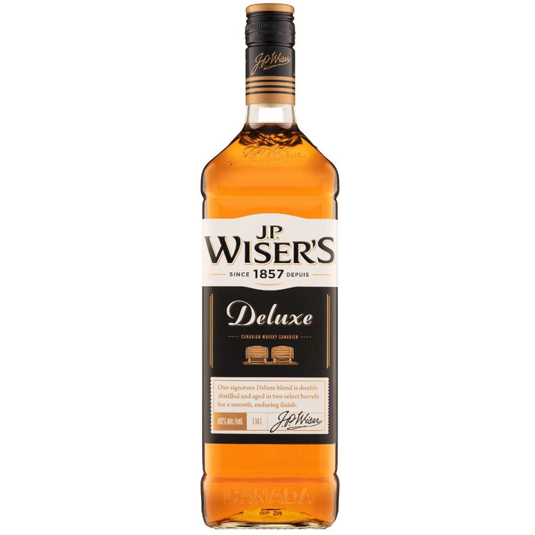 J.p. wiser's deluxe 40%ABV  1.75L