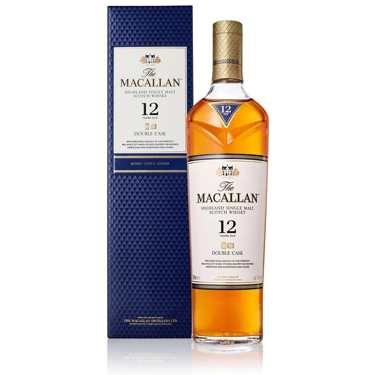 The Macallan 12 Year Old Double Cask 43%ABV 750ml