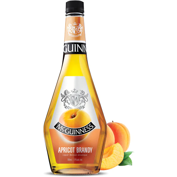 MCGUINNESS APRICOT BRANDY  17%ABV  750mL