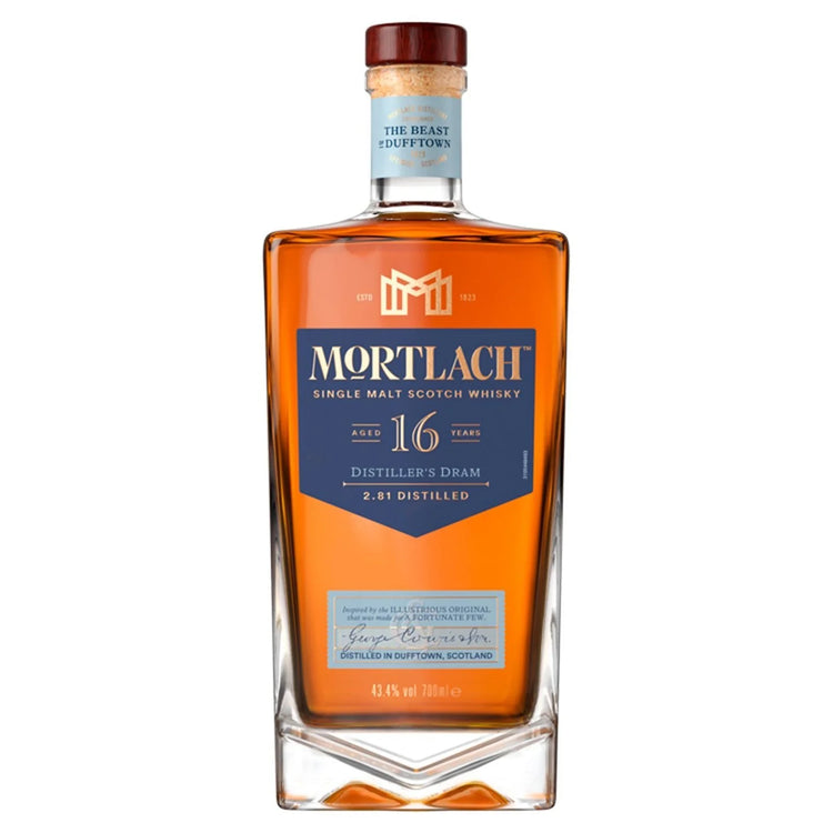 MORTLACH 16 YO       43.4%ABV 750ml