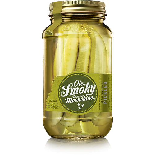 MOONSHINE PICKLES - OLE SMOKEY   20%ABV  750mL