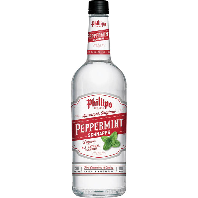 Phillips Peppermint Schnapps 15%ABV  750mL