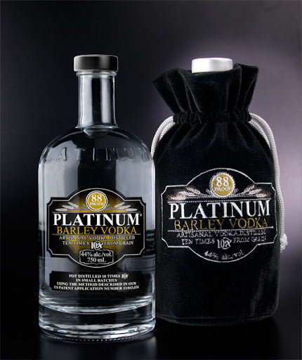 Platinum Barley Vodka              40%ABV  750ml